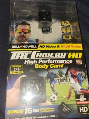 TAC Camera HD High Performance Body Cam